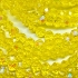 Picture of Faceted Rondelle 3x4mm Yellow AB x40cm