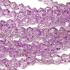 Picture of Faceted Bicone Glass bead 4mm Lilac AB x85