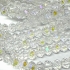 Picture of Faceted Rondelle 3x4mm Crystal AB x40cm
