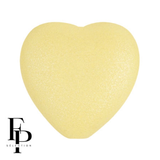 Picture of Hearts 16x15mm Vogue Mat Canary Yellow x5
