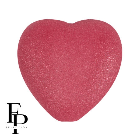Picture of Hearts 16x15mm Vogue Mat Hibiscus x5