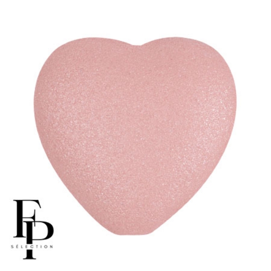 Picture of Hearts 16x15mm Vogue Mat  Rose Nude x5