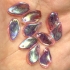 Picture of Twisted Drop 17mm Light Rose AB x10