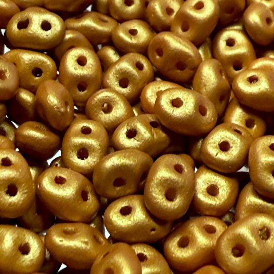 Picture of SuperDuo 2,5x5mm Gold Shine Ochre x10g