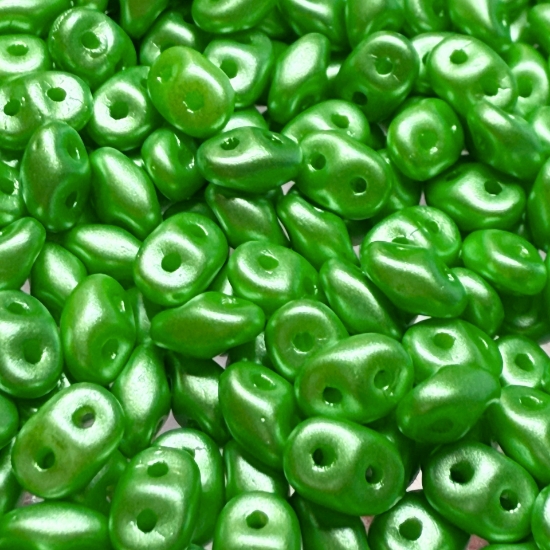 Picture of SuperDuo 2,5x5mm Pastel Peridot x10g