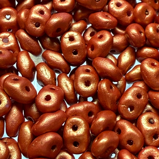 Picture of SuperDuo 2,5x5mm Gold Shine Orange x10g