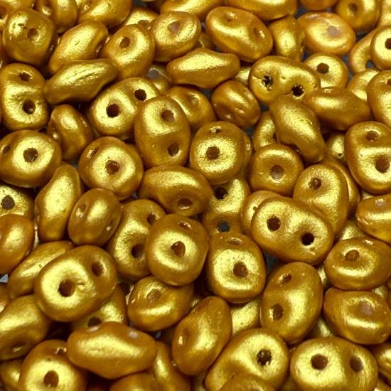 Picture of SuperDuo 2,5x5mm Gold Shine Yellow Sun x10g