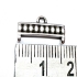 Picture of Cymbal - Kouroupa Delica Bead Ending 11/0 15mm Silver Plate x1