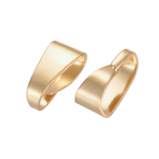 Picture of Stainless Steel Bail Snap On7x3mm 24kt Gold Plated x20