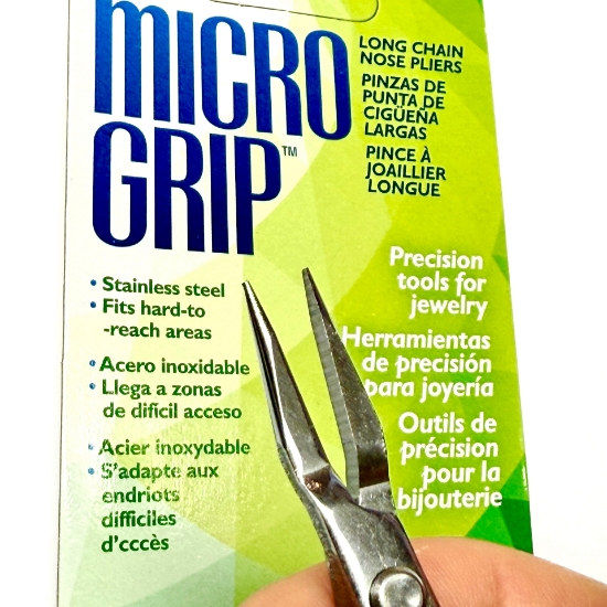 Picture of Beadsmith Micro Grip Long Nose Plier x1