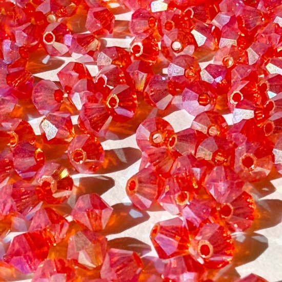 Picture of Preciosa Bead Rondell 4mm Hyachinth AB2X x100