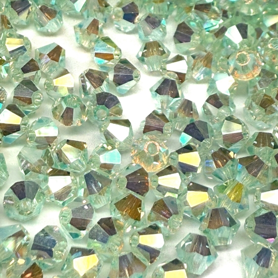 Picture of Preciosa Bead Rondell 4mm Chrysolite AB2X x100 
