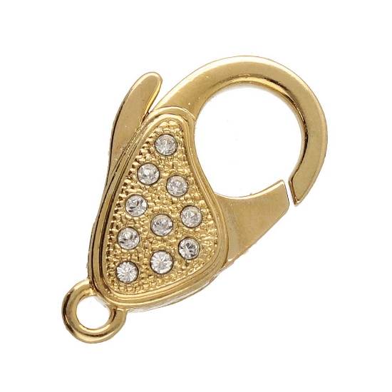 Picture of Neumann Clasp Lobster 27mm 23kt Gold Plated x1