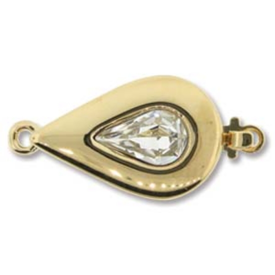Picture of Neumann Clasp 22x11mm drop 23kt Gold Plated x1