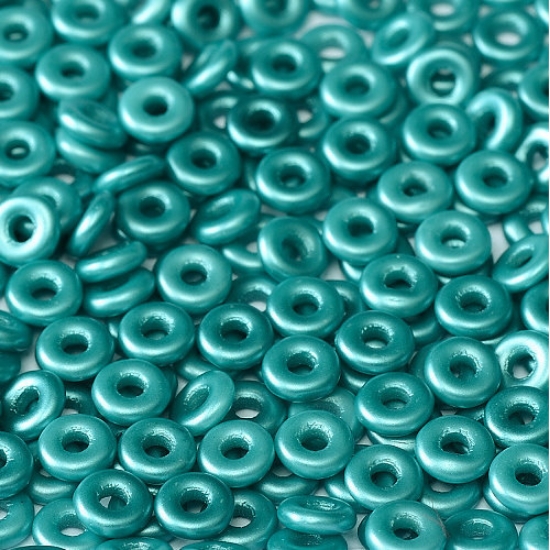 Picture of O Bead 4mm Pastel Emerald x8g