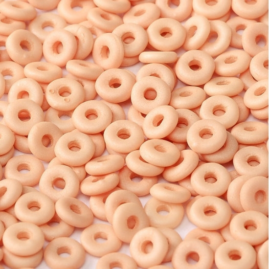 Picture of O Bead 4mm Silk Mat Light Peach x8g