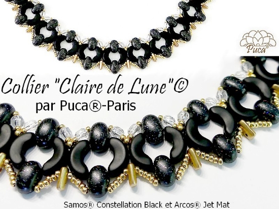 Picture of Necklace "Claire de Lune" par Puca – Instant Download or Printed Copy