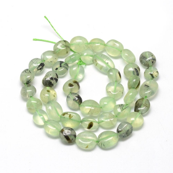 Picture of Prehnite bead 12x8mm Nugget x40cm