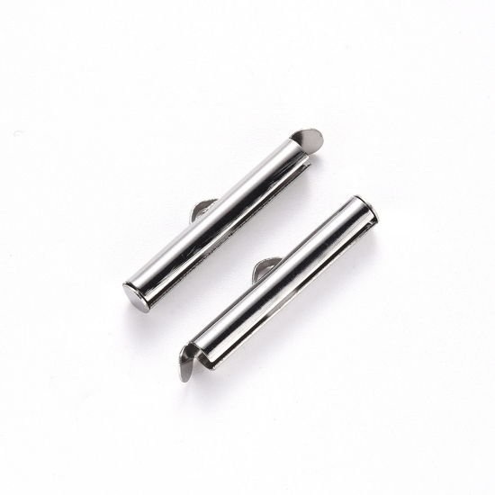 Picture of Stainless Steel Slide End Tube 25mm x10 