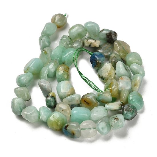Picture of Chrysocolla & Lapis Lazuli bead Nuggets x38cm