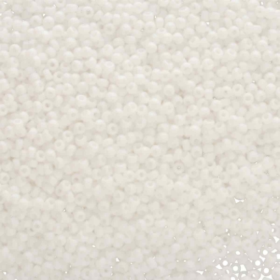 Picture of Miyuki Rocaille 11/0 402FR Mat Opaque White AB x10g