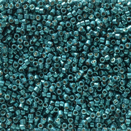 Picture of Miyuki Delica 11/0 DB2515 Duracoat Galvanized Posedion Blue x5g