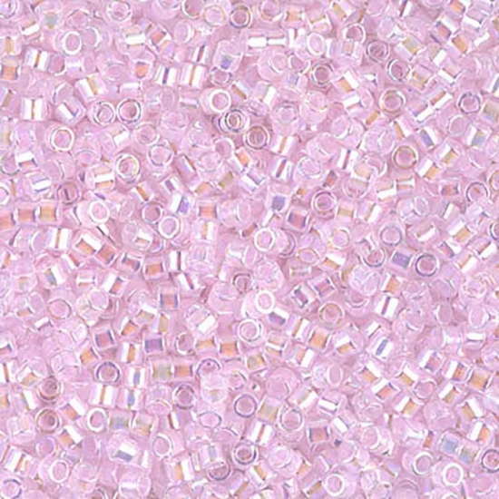 Picture of Miyuki Delica 10/0 DBM56 Lined Pink AB x10g