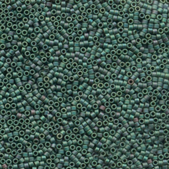 Picture of Miyuki Delica 10/0 DBM373 Metallic Leaf Green x5g