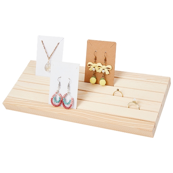 Picture of Pivo Wood Earing Display 5-slot 30x8x12cm x1