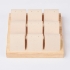 Picture of Pivo Wood Jewelry Display 9-Compartment Peach Puff Suede x1