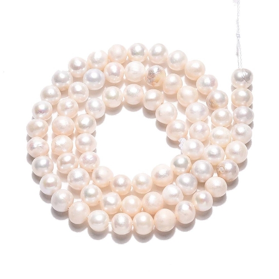 Picture of Pearl Freshwater Potato 5-6mm Creamy White x36cm