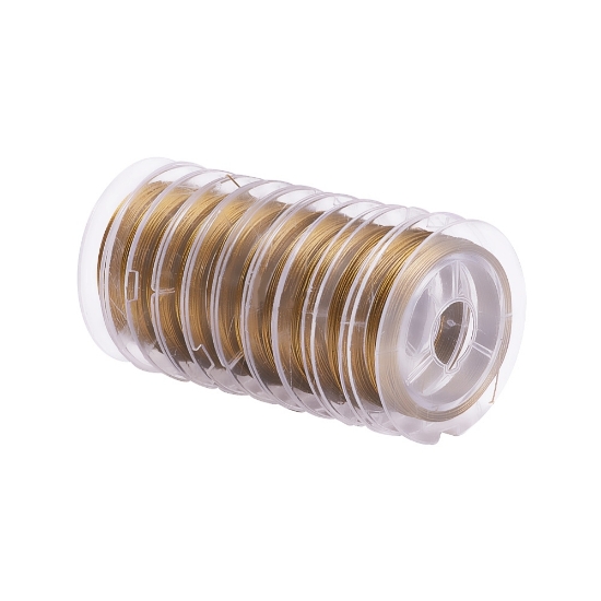 Picture of Tigertail 0,38mm Gold x10m