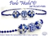 Picture of Beaded Bead "Perle Hoshi" par Puca – Instant Download or Printed Copy 