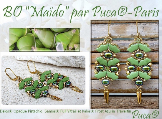 Picture of Oorbellen « Maido » © par PUCA® – Instant Download or Printed Copy 