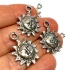 Picture of Pendant Sun 25mm Silver x1 