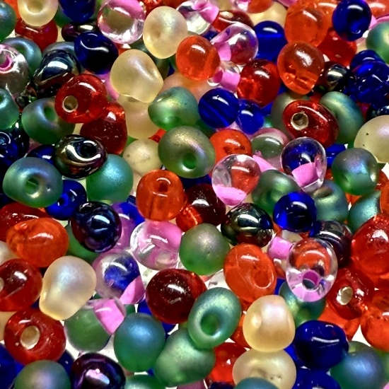 Picture of Miyuki Drop 3.4mm Happy Mix x10g