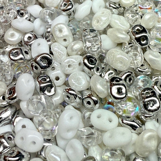 Picture of SuperDuo 2,5x5mm White Wedding x10g