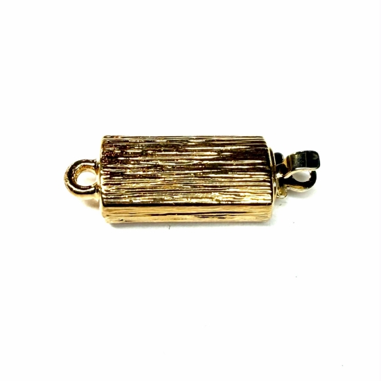 Picture of Neuman Clasp Box 1-strand 14x7mm 23kt Gold Plated x1
