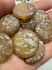 Picture of Cabochons par Puca® 25mm Crystal Mat Taupe Silver x1