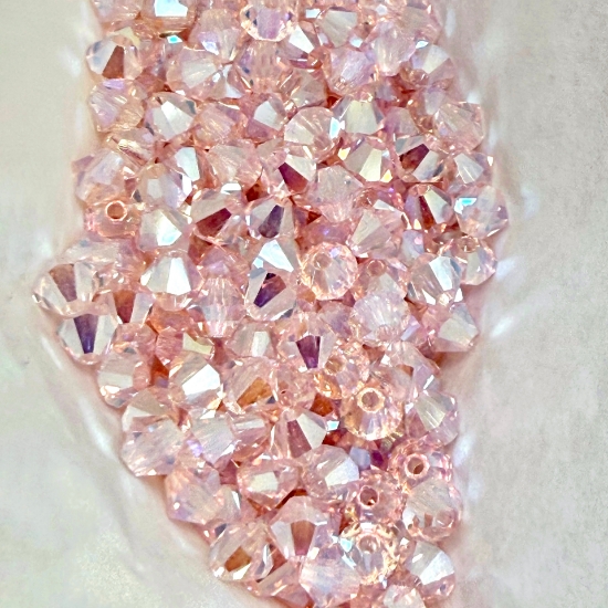 Picture of Preciosa Bead Rondell 4mm Light Rose AB2X x100