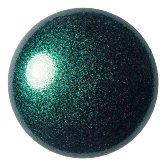 Picture of Cabochons par Puca® 25mm Metallic Mat Green Forest x1