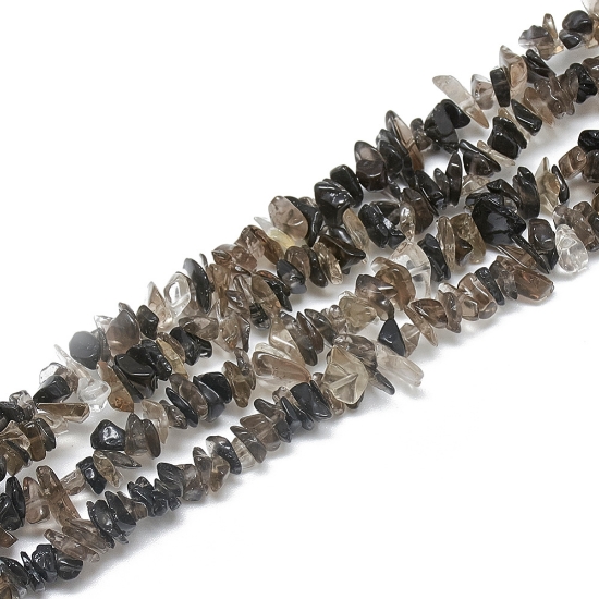 Picture of Smoky Quartz bead Chips 8x12mm x84cm