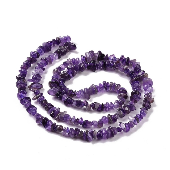 Picture of Amethyst bead 5-8mm chip x80cm
