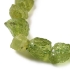Picture of Peridot bead 8x5mm nugget x20cm
