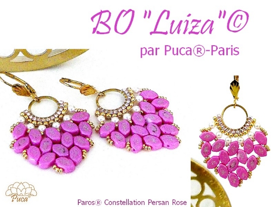 Picture of Oorbellen « Luiza » © par PUCA® – Instant Download or Printed Copy