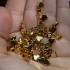 Picture of Metal Bead Heart 6mm 18kt Gold Plated x10