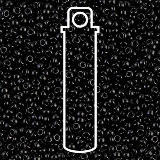 Picture of Miyuki Rocaille 11/0 401 Black x24g