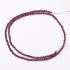 Picture of Garnet bead 4mm faceted round x38cm
