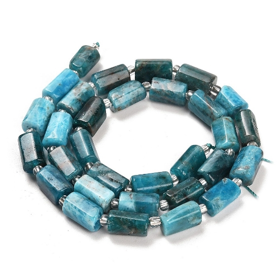 Picture of Apatite bead 10x6mm tube x36cm