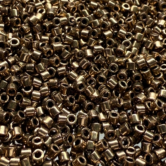 Picture of Miyuki Delica 10/0 DBM22 Metallic Bronze x10g